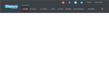 Tablet Screenshot of oxysoins.com